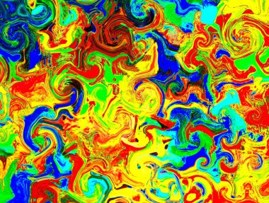 Dijital soyut arkaplan. Renkli desen. Dijital çizim. Poster, broşür, el ilanı ve kart için yaratıcı grafik tasarımı. Eşsiz duvar kâğıdı. Ağ, kumaş ve not defteri kapağı için arkaplan.