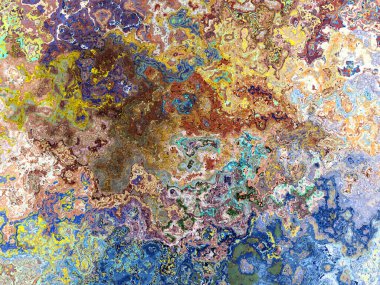 Dijital soyut arkaplan. Renkli desen. Dijital çizim. Poster, broşür, el ilanı ve kart için yaratıcı grafik tasarımı. Eşsiz duvar kâğıdı. Ağ, kumaş ve not defteri kapağı için arkaplan.