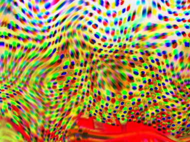 Dijital soyut arkaplan. Renkli desen. Dijital çizim. Poster, broşür, el ilanı ve kart için yaratıcı grafik tasarımı. Eşsiz duvar kâğıdı. Ağ, kumaş ve not defteri kapağı için arkaplan.