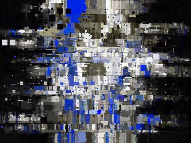 Dijital soyut arkaplan. Renkli desen. Dijital çizim. Poster, broşür, el ilanı ve kart için yaratıcı grafik tasarımı. Eşsiz duvar kâğıdı. Ağ, kumaş ve not defteri kapağı için arkaplan.