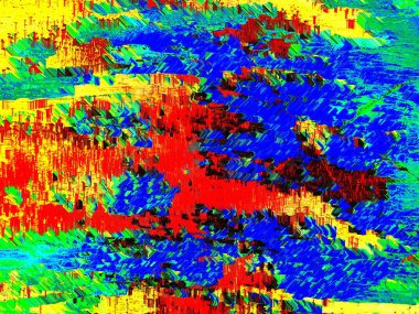 Dijital soyut arkaplan. Renkli desen. Dijital çizim. Poster, broşür, el ilanı ve kart için yaratıcı grafik tasarımı. Eşsiz duvar kâğıdı. Ağ, kumaş ve not defteri kapağı için arkaplan.