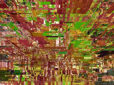 Dijital soyut arkaplan. Renkli desen. Dijital çizim. Poster, broşür, el ilanı ve kart için yaratıcı grafik tasarımı. Eşsiz duvar kâğıdı. Ağ, kumaş ve not defteri kapağı için arkaplan.