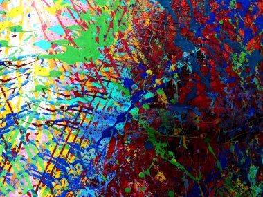 Dijital soyut arkaplan. Renkli desen. Dijital çizim. Poster, broşür, el ilanı ve kart için yaratıcı grafik tasarımı. Eşsiz duvar kâğıdı. Ağ, kumaş ve not defteri kapağı için arkaplan.