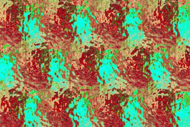 Dijital soyut arkaplan. Renkli desen. Dijital çizim. Poster, broşür, el ilanı ve kart için yaratıcı grafik tasarımı. Eşsiz duvar kâğıdı. Ağ, kumaş ve not defteri kapağı için arkaplan.