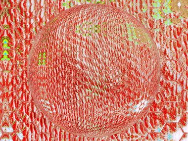 Dijital soyut arkaplan. Renkli desen. Dijital çizim. Poster, broşür, el ilanı ve kart için yaratıcı grafik tasarımı. Eşsiz duvar kâğıdı. Ağ, kumaş ve not defteri kapağı için arkaplan.