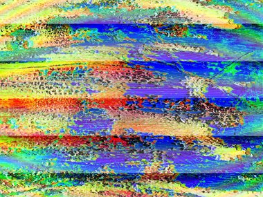 Dijital soyut arkaplan. Renkli desen. Dijital çizim. Poster, broşür, el ilanı ve kart için yaratıcı grafik tasarımı. Eşsiz duvar kâğıdı. Ağ, kumaş ve not defteri kapağı için arkaplan.