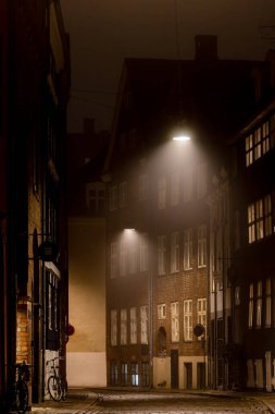 Kopenhag, Danimarka Magstraede şehir merkezinde..