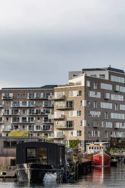 코펜하겐 시드니 하버에 현대적 세워져 덴마크의 하우스 — 스톡 사진