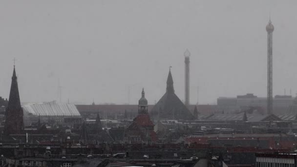 코펜하겐 덴마크의 도시를 — 비디오