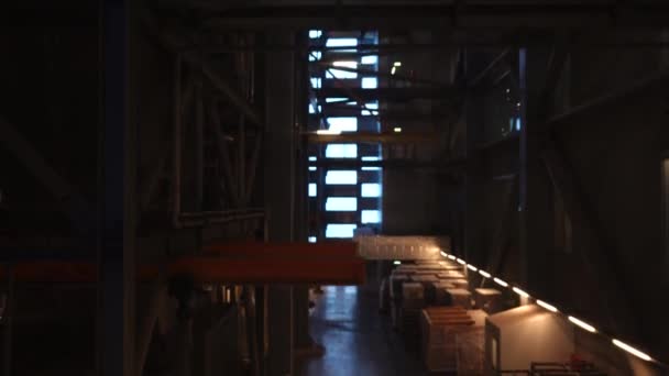 Kopenhaga Dania Winda Szyb Spalarni Przemysłowej — Wideo stockowe