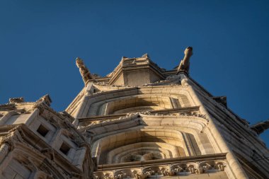 Budapeşte, Macaristan Şehir manzarası Matthias Kilisesi 'ne bakıyor,