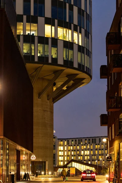 Koppenhága Dánia Portland Towers Komplexum Nordhavn Kerületben — Stock Fotó