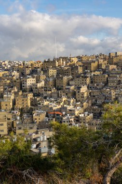 Amman, Jordan Şehir silüeti.