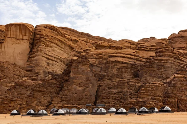 Ваді Рам Йорданія Туристичний Табір Пустелі — стокове фото