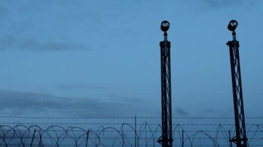 Kopenhag, Danimarka. Bir jet yolcusu Kastrup havaalanından kalkıyor..