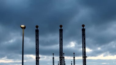 Kopenhag, Danimarka. Bir jet yolcusu Kastrup havaalanından kalkıyor..