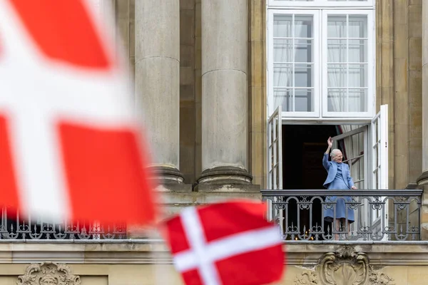 Kopenhag Danimarka Nisan 2023 Halk Kraliyet Muhafızları Margrethe — Stok fotoğraf