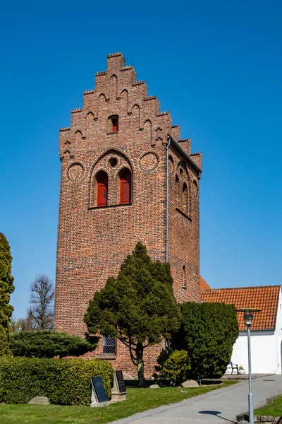 Copenhague Dinamarca Iglesia Brondby Suburbio Brondby — Foto de Stock