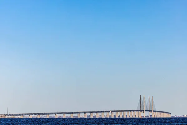 Драгор Дания Эресуннский Мост Швецию — стоковое фото