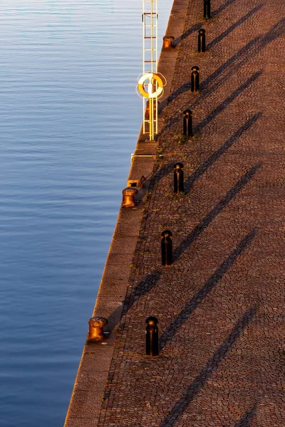 Стокгольм Швеція Набережна Більярдами — стокове фото