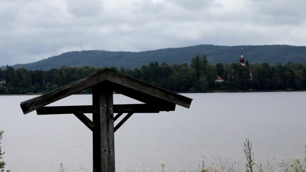 シヤン湖 スウェーデンシヤン湖の夏の風景 — ストック動画