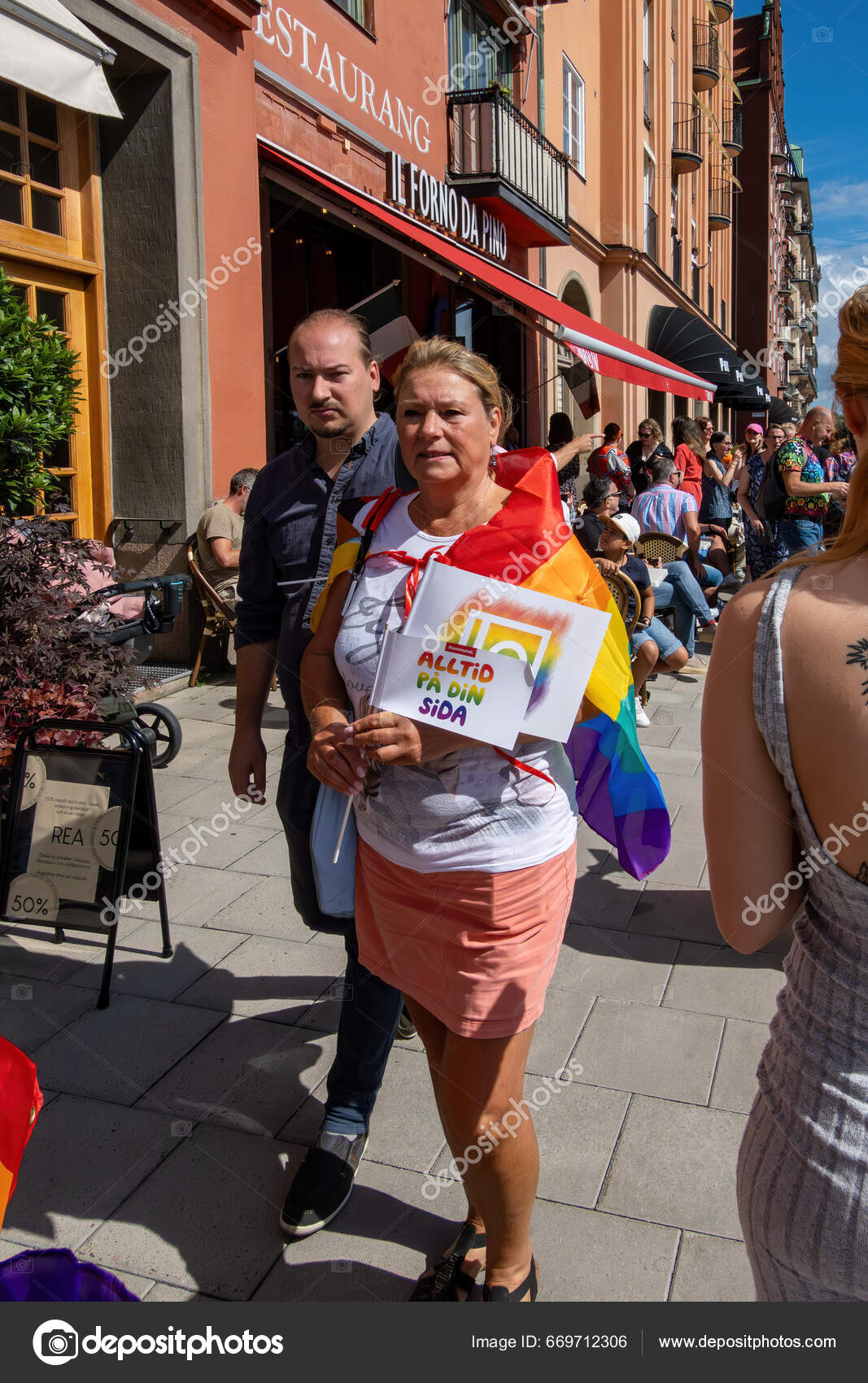 Stockholm Sweden August 2023 Participants Crowds Annual Stockholm Pride  Festival – Stock Editorial Photo © Alexander2323 #669712306
