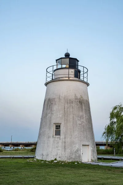 Piney Point Maryland Usa Der Leuchtturm Von Piney Point Südlichen — Stockfoto