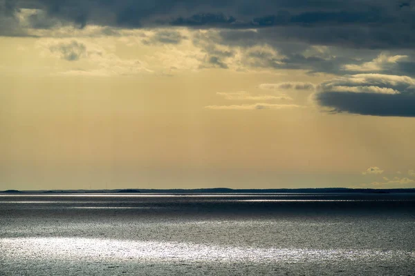 Helsinki Finland Sunlight Reflecting Surface Baltic Sea — Stock Photo, Image