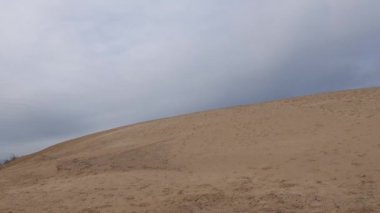 Rubjerg Knude Deniz Feneri, Danimarka 2018 'de kum tepesi ve su erozyonu nedeniyle taşınan ünlü Rubjerg Knude deniz fenerinin manzarası. 