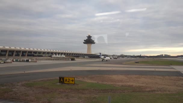 Washington Aire Trafic Aéroport International Dulles — Video