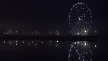 Washington DC USA Başkent Çarkı Washington Ulusal Limanı 'nda. 