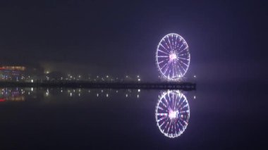 Washington DC USA Başkent Çarkı Washington Ulusal Limanı 'nda. 