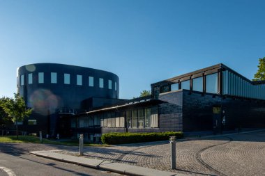 Gavle, İsveç 25 Haziran 2024 Gavle Konser Salonu cephesi.