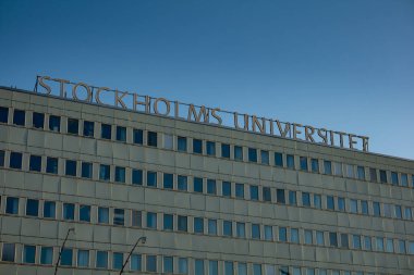 Stockholm, İsveç 17 Aralık 2024 Stockholm Üniversitesi Kampüsü.