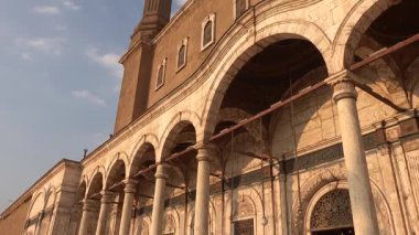 Kahire, Mısır Dış İslam mimari detayları Kahire Kalesi ve Muhammed Ali Camii 'nde..