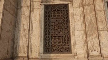 Kahire, Mısır Dış İslam mimari detayları Kahire Kalesi ve Muhammed Ali Camii 'nde..