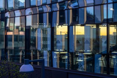 Stockholm, İsveç Martensdals bölgesinde STHLM O1 adlı modern ofis kompleksi.