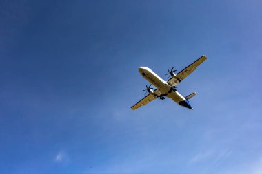 Stockholm, İsveç 27 Nisan 2025 İskandinavya ya da SAS uçakları Arlanda Havalimanı 'na indi..