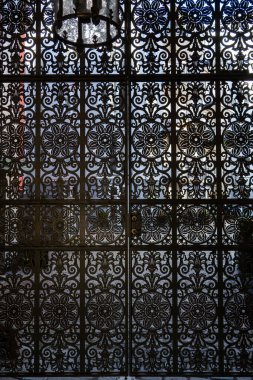 Kopenhag, Danimarka 13 Haziran 2025 Nynhavn 'daki Tinder Box, Fyrtojet' e demir kapı döşedi..