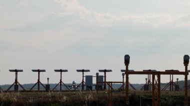 Stockholm, İsveç Arlanda Havaalanı 'ndan bir yolcu uçağı havalanıyor.. 
