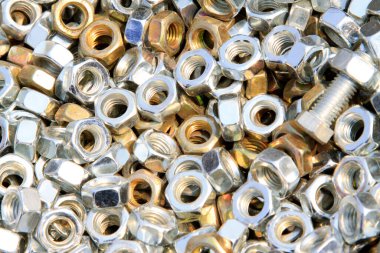 Yeni vida fındık üst üste yığılmış, yakın plan fotoğraf