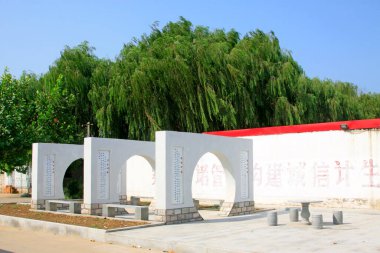 LUANNAN COUNTY - 7 Ağustos - Çin geleneksel peyzaj mimarisi 7 Ağustos 2014, Luannan County, Hebei Eyaleti, Çin