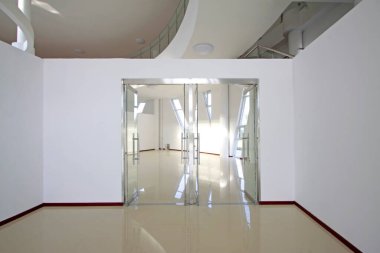 LUANNAN COUNTY - 18 Eylül 2014: Sanat galerisinin iç yapısı, Luannan County, Hebei Eyaleti, Çin