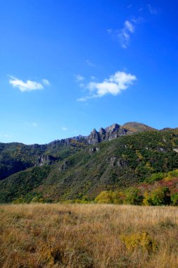 Dağ doğal manzarası, fotoğrafa yakın çekim