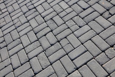 Beton döşeme, fotoğrafın yakın çekimi.