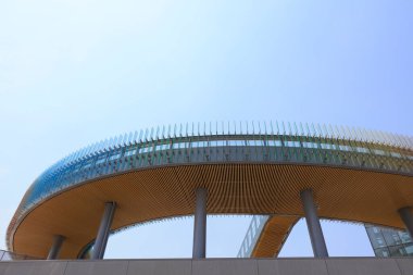 Park görünümü platformu, fotoğrafa yakın çekim