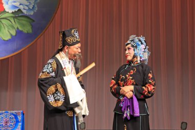 Luannan County - 15 Haziran 2015 'te Çin Pekin Operası sahnelendi.