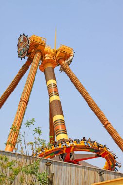 TİANJIN - 17 Mayıs: Büyük macera eğlence tesisleri, Mutlu Vadi, 17 Mayıs 2014, Tianjin, Çin.