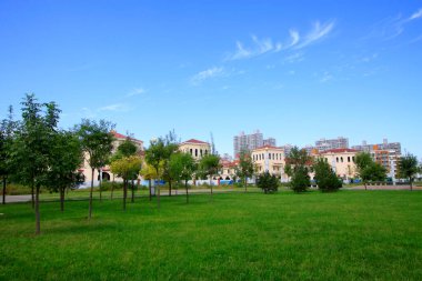 LUANNAN COUNTY - 15 Eylül 2014 'te Luannan ilçe binası manzarası, Luannan County, Hebei Eyaleti, Çin