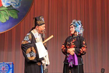 Luannan County - 15 Haziran 2015 'te Çin Pekin Operası sahnelendi.